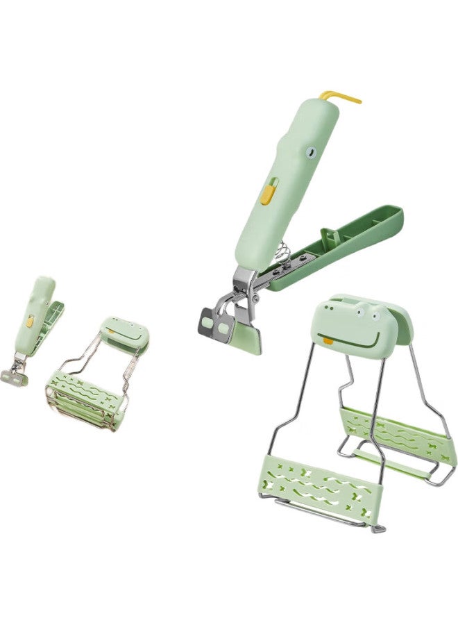 Additive Degree Jiadu Bowl Clamp, Anti-Scalding Clip, Plate Clip, Non-Slip Serving Tray, Steamer, Steamed Food Tongs, Kitchen Bowl And Dish Clamp, Bowl Holder - Image 2