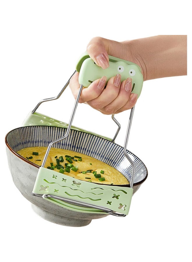 Additive Degree Jiadu Bowl Clamp, Anti-Scalding Clip, Plate Clip, Non-Slip Serving Tray, Steamer, Steamed Food Tongs, Kitchen Bowl And Dish Clamp, Bowl Holder - Image 3