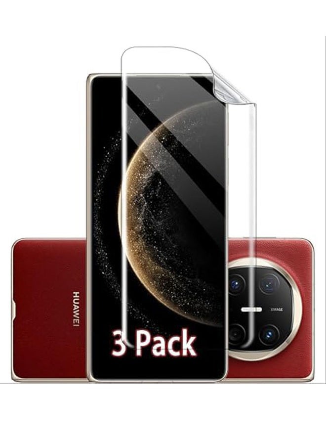 General 3 Pack Screen Protector Compatible with Huawei Mate X6, High Transmittance Flexible TPU, Ultra Thin, Case Friendly, High Sensitivity Anti-Scratch Bubble Free Protective Screen Film  - Image 1