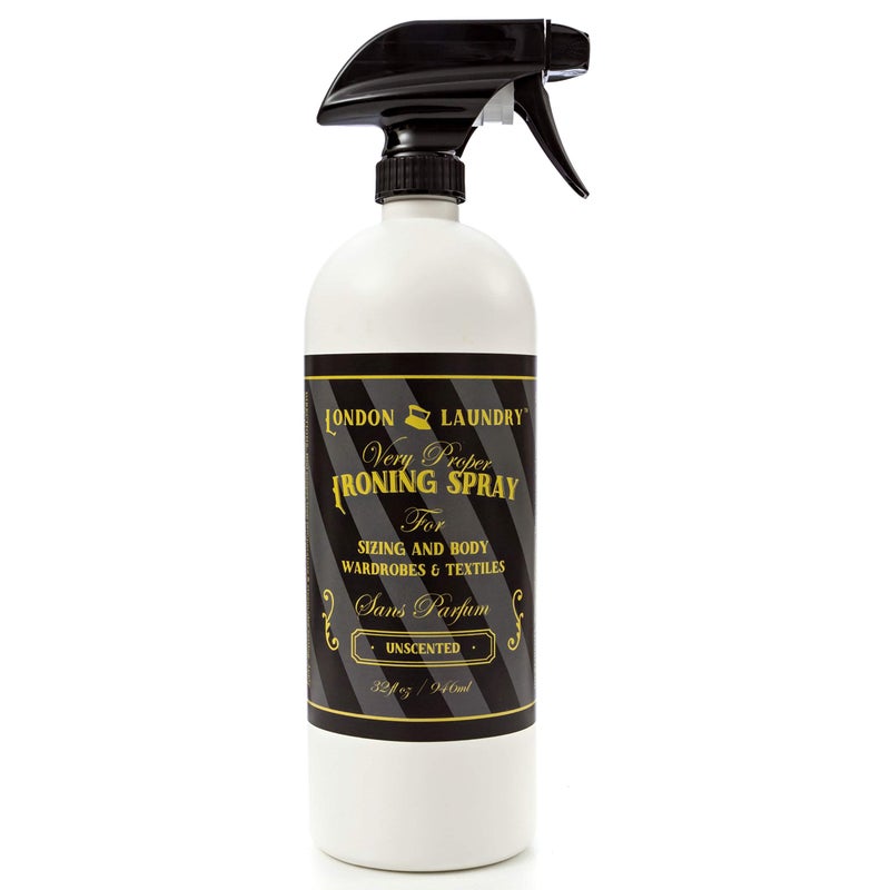 Ironing & Sizing Spray 32 Oz. - Spray Starch Alternative - Less Stiff than Starch - Unscented - Image 1