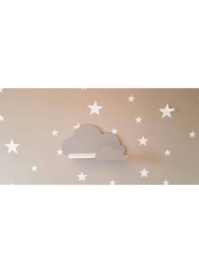 BPA - Trend Lab Cloud Wall Shelf (Grey) - Image 1