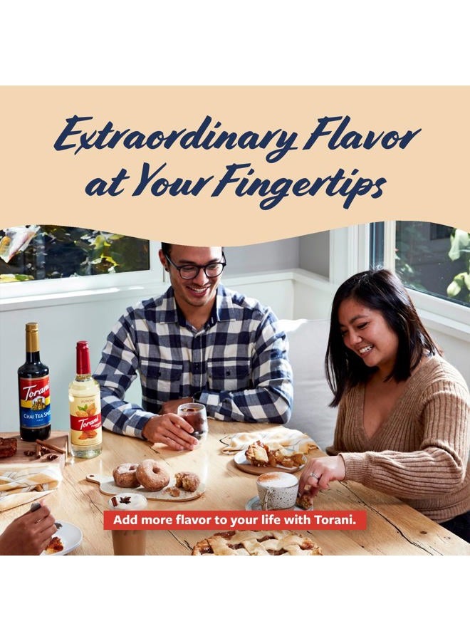 Torani Sugar Free Coffee Syrup, Vanilla Flavored Syrup for Drinks, Zero Calorie, Pump Included, 25.4 Fl Oz - Image 5