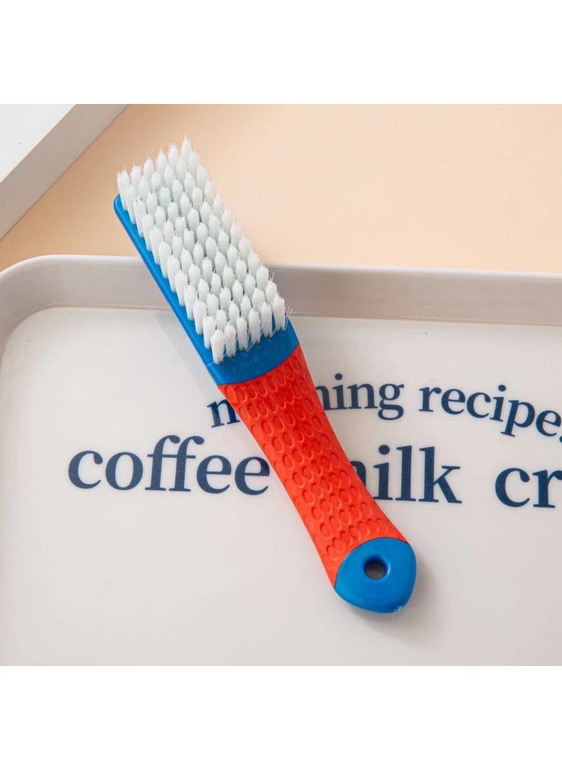 Generic - Liquid Shoe Brush Multi-functional Shoe Brush Special Professional Shoes Washing Soft Hair Not Hit Shoes Household Clothes Washing Brush Artifact Blue handle ☆ soft capillary brush shoes [6*12 rows]] - Image 1