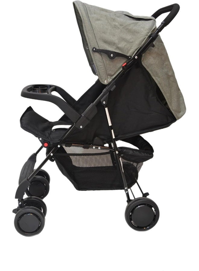 SMR Kids 7 Stroller (Grey) - Image 3