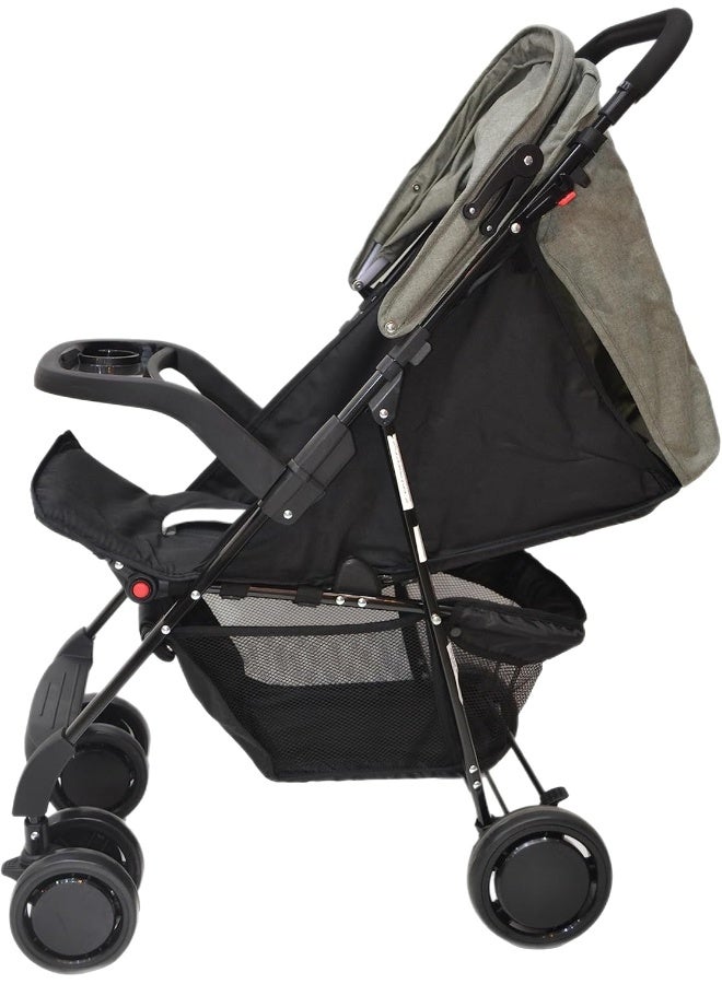 SMR Kids 7 Stroller (Grey) - Image 4