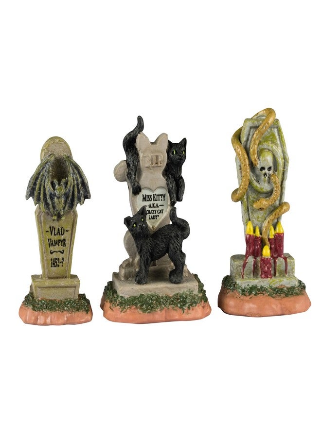 Lemax Spooky Town Headstones