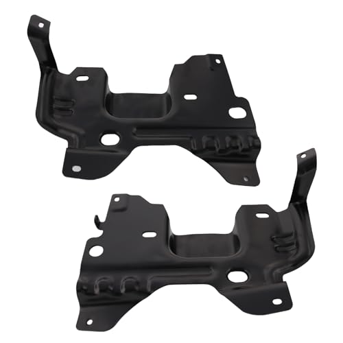 TAIROD Bumper Bracket Set For 2009-2014 Ford F-150 Front Left & Right 2Pc 9L3Z17B985A 9L3Z17B984A - Image 1
