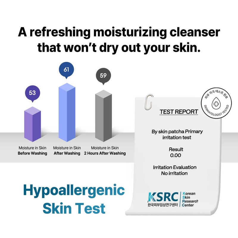 B.LAB B:Lab CICA Barrier Gentle Morning Cleanser, Low-pH 5.5 Gel Face Wash with Centella & Panthenol, Fragrance-Free for Sensitive Skin, 4.05 fl oz / 120 ml - Image 4