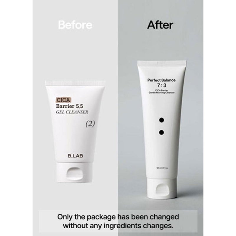 B.LAB B:Lab CICA Barrier Gentle Morning Cleanser, Low-pH 5.5 Gel Face Wash with Centella & Panthenol, Fragrance-Free for Sensitive Skin, 4.05 fl oz / 120 ml - Image 2