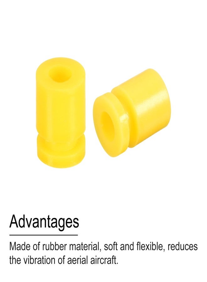 MECCANIXITY RC Anti Vibration Rubber Balls for RC F4 F7 Flight Controller M3x8mm Shock Absorption Balls (Yellow), Pack of 24 - Image 4