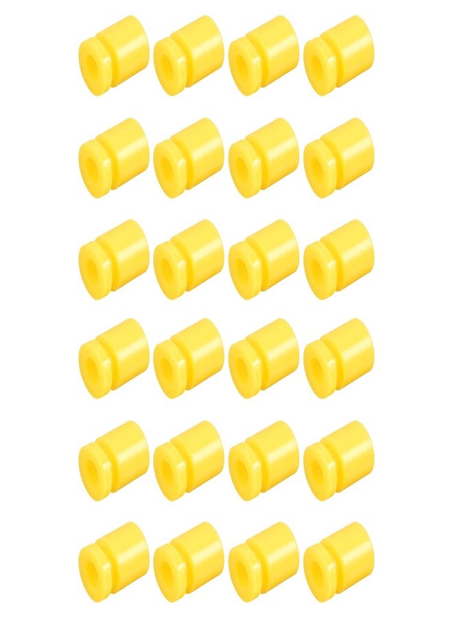 MECCANIXITY RC Anti Vibration Rubber Balls for RC F4 F7 Flight Controller M3x8mm Shock Absorption Balls (Yellow), Pack of 24 - Image 1