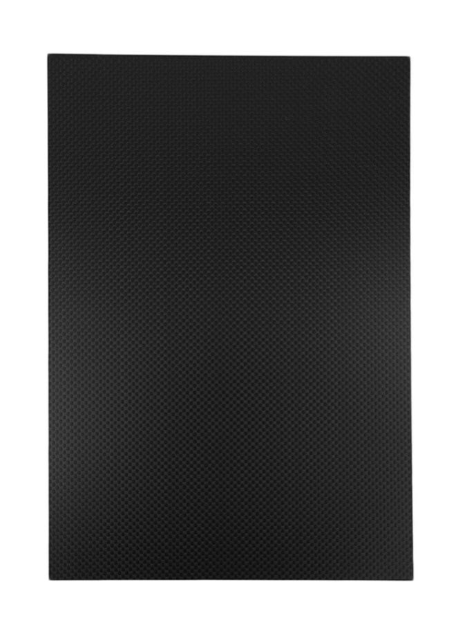 NIBEMINENT Carbon Fiber Coiled Plate Panel Sheet Black 0.183kg 