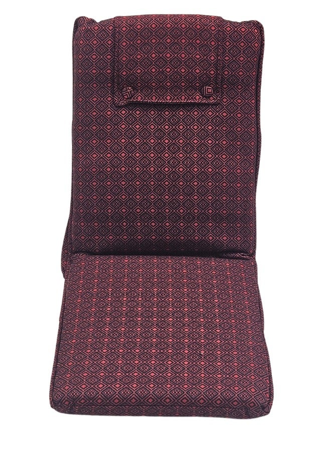 سمارت هوم كرسي أرضي قابل للطي حديث ومريح، مثالي للاستخدام الداخلي والخارجي مع سهولة التخزين والحمل - Image 1