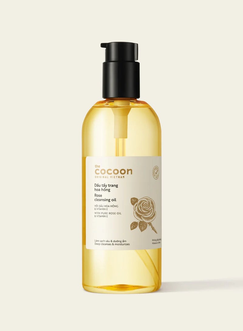 ذا كوكوون أورجنال فيتنام توفير مع الباقات | مجموعة روز للترطيب المنعش – كريم جل مائي 100 مل وزيت تنظيف 140 مل لبشرة ناعمة وممتلئة بالنضارة - Image 2