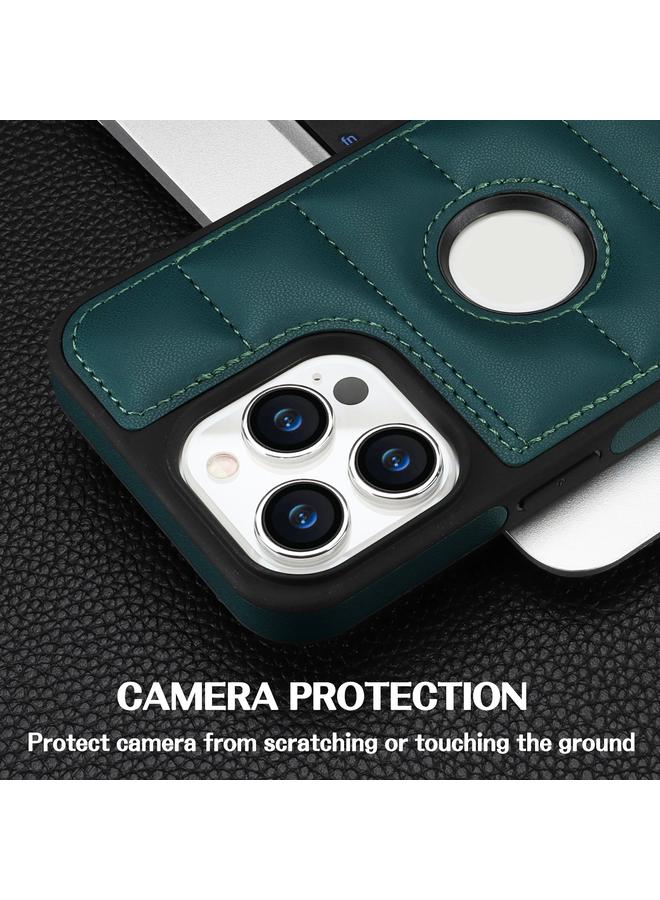 Zaboon Case For iPhone 13 Pro Max Piano Key Hollow Cutout PU Phone Case - Image 4