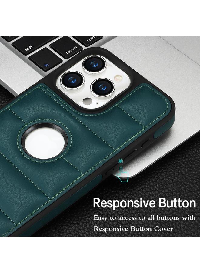 Zaboon Case For iPhone 13 Pro Max Piano Key Hollow Cutout PU Phone Case - Image 3