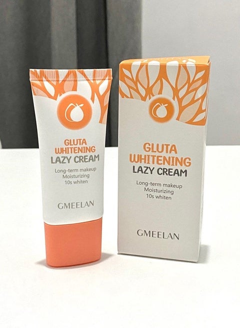 glutathione lazy cream GMEELAN Gluta Whitening and Orange Exfoliating Gel Combo Moisturizing GMEELAN Gluta Whitening Lazy Cream