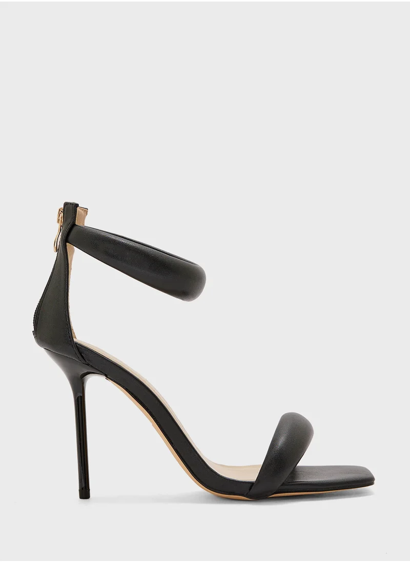 Truffle Padded Straps High Heel Stiletto Sandal