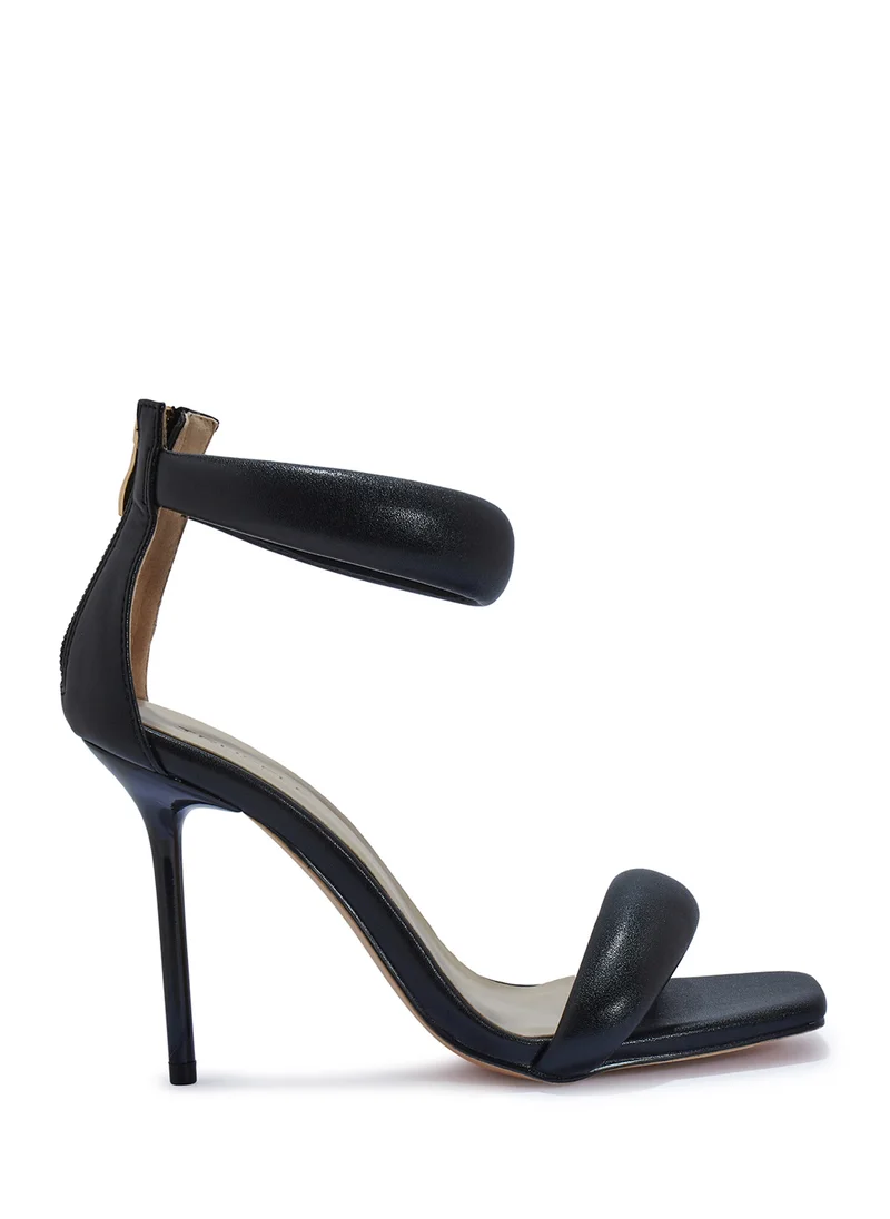 Truffle Padded Straps High Heel Stiletto Sandal