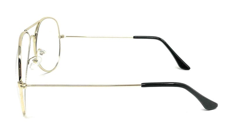 WebDeals SHAMZBEST Clear Lens Aviator Eyeglasses Classic Retro - Image 4