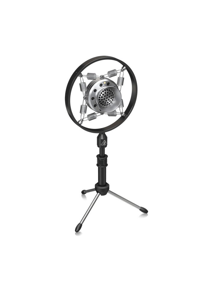 behringer - Behringer BV635 Vintage Spring Mount USB Microphone - Image 1