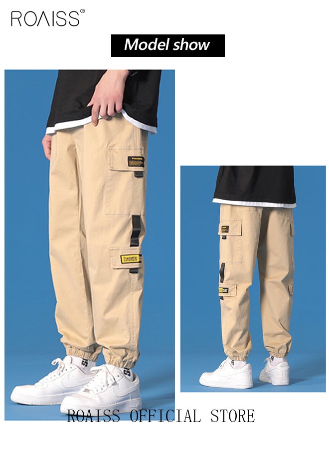 Men's Cargo Pants Casual Pants with Elastic Drawstring Suitable for Various Body Types Simple and Trendy - pzsku/Z4B45C367E363B12A0626Z/45/_/1721371665/6edb0ac6-1722-40d6-8c44-2dd6f053de6e