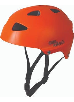Can Oyuncak Canex Cool Cycling Skateboard Protection Helmet Bone Orange 