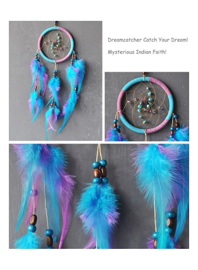 NIBEMINENT Dream Catcher Net For Wall Hanging Multicolour - Image 4