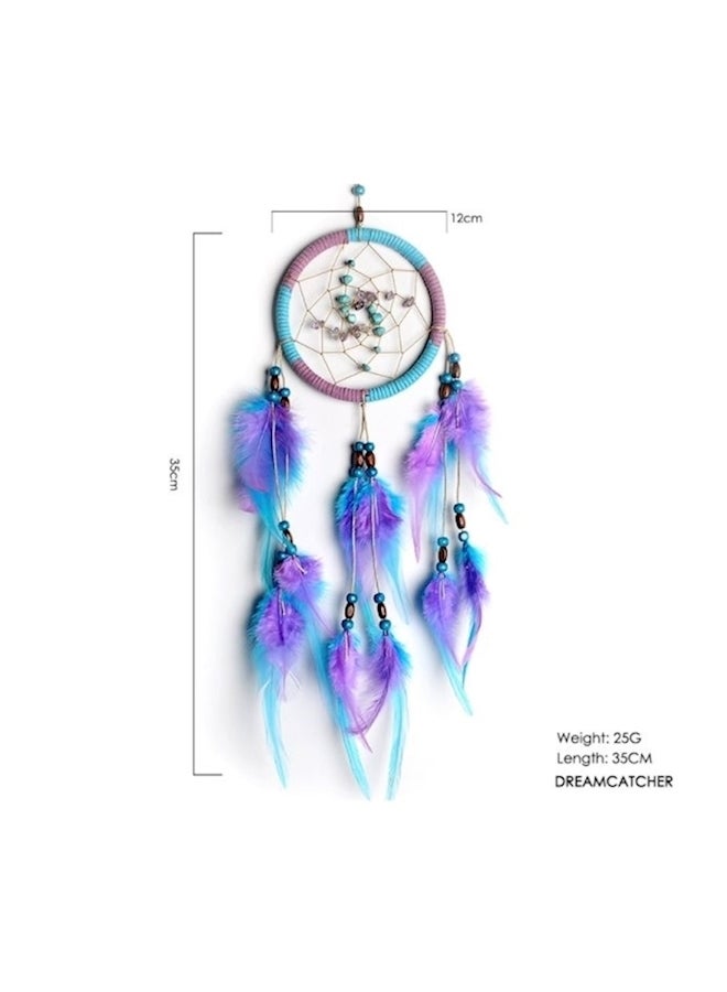 NIBEMINENT Dream Catcher Net For Wall Hanging Multicolour - Image 3