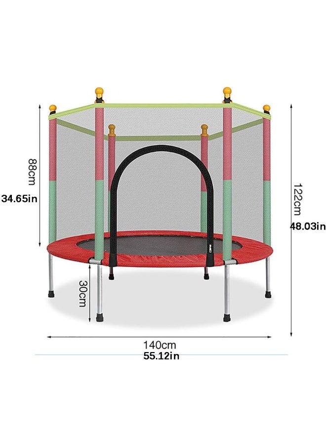 Generic LNLN SHOWAY Indoor Trampoline, Kids Adult Bouncer, Baby Jumper, Children Bouncers With Guardrail Fitness, Thick Spring, Anti-Skid Shock Absorption  - Image 2