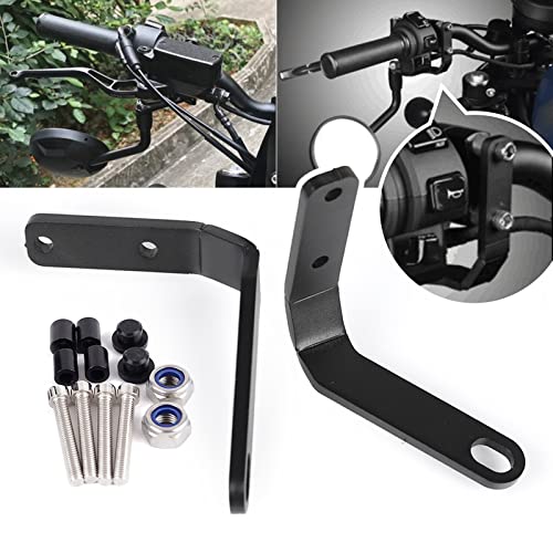 OXLLONE Motorcycle Handlebar Rear View Side Mirror Bracket Rearview Mirror Bracket Compatible with Rebel 500 300 CMX 500 CMX 300 2019-2021 - Image 1