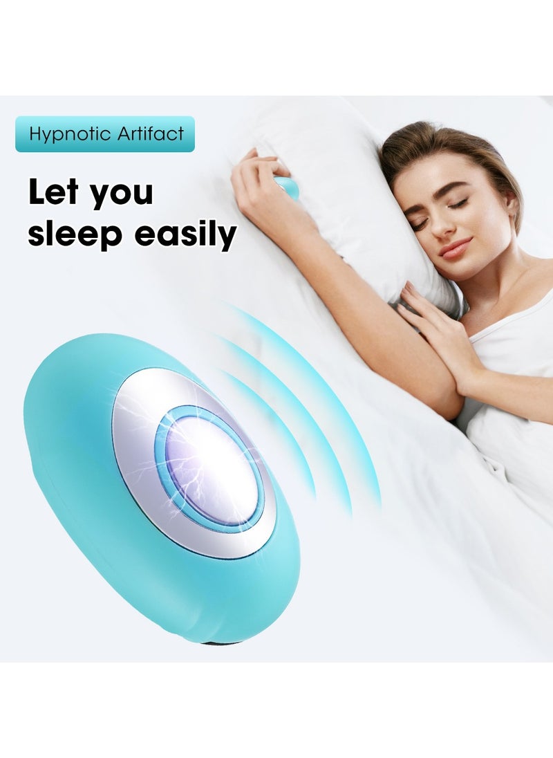 Generic USB Type-C Portable Rechargeable Sleep Aid, Handheld Sleep Aid Microcurrent Sleep Assistant, Adult Insomnia, Portable Sleep Device, Fast Sleep, Improve Sleep, Relieve Stress, Sleep Massager,Blue  - Image 3