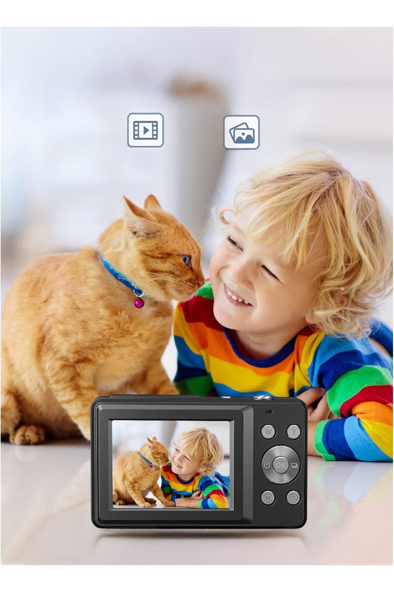 ASIV Digital Camera, FHD 1080P Kids Camera 44MP Point and Shoot Digital Camera with 32GB SD Card, 16x Zoom, Lanyard, Small Compact Camera for Kids Boys Girls - Image 5