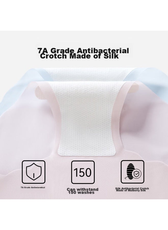Madallo Modal Seamless Women's Underwear, Silk-like, Thin For Summer, Invisible, Nude Feel, Young Women's Panties, 7a Antibacterial, Transparent Triangle Briefs - Image 2