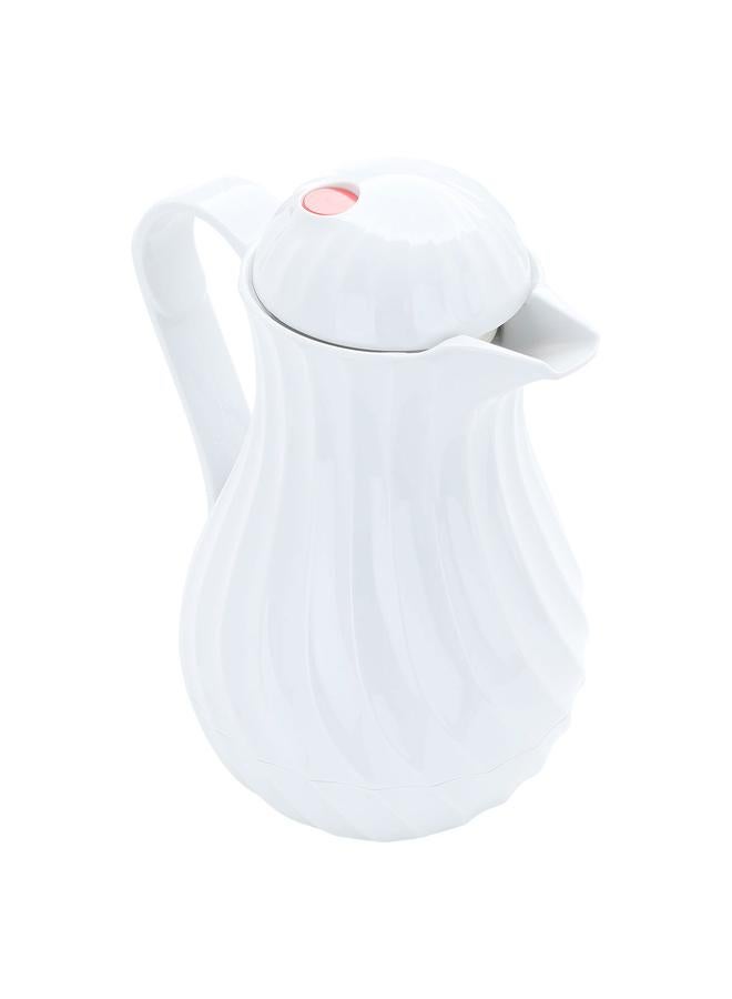 روتبونت ترمس زجاجي من روتوبونكت سعة 1 لتر بجسم بلاستيكي لؤلؤي - Image 2