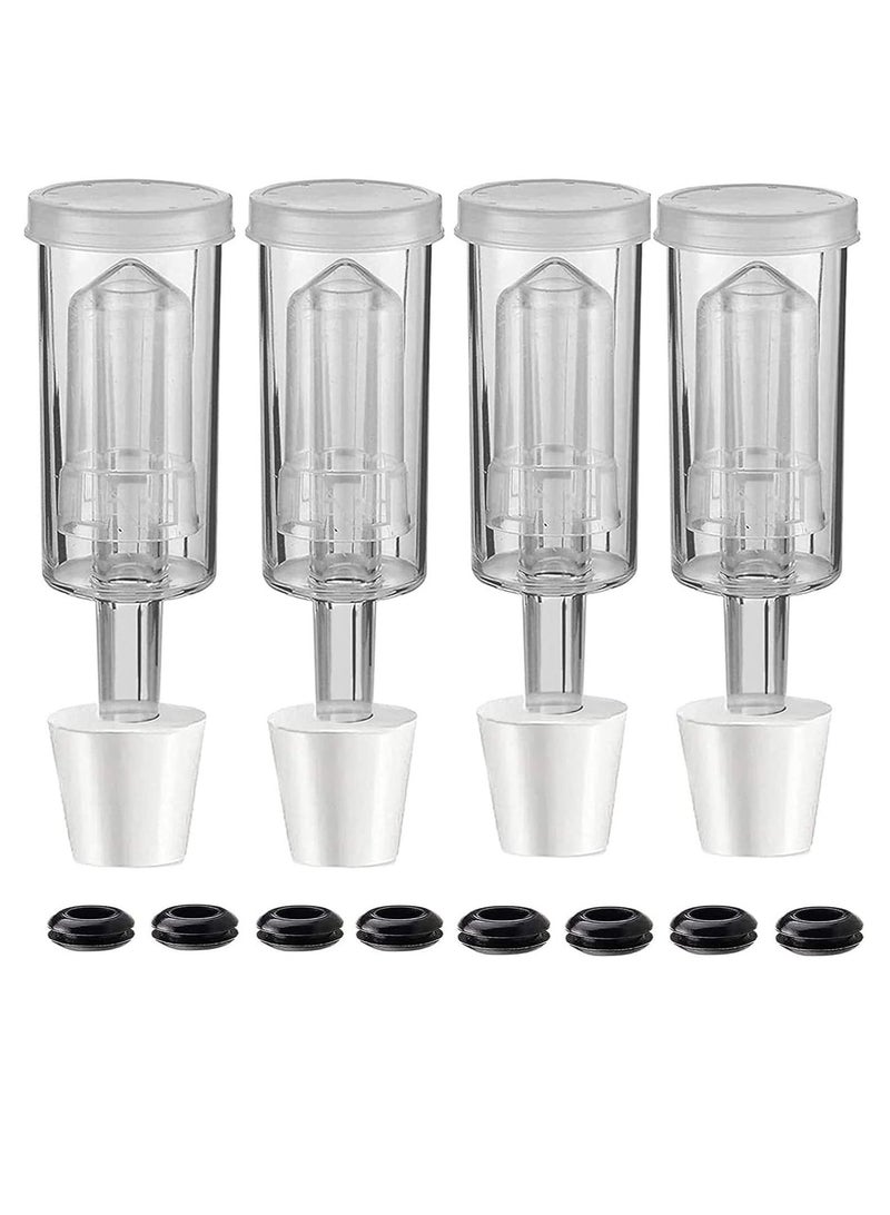 Necomi 4-Piece Air Locks With Silicone Stopper for Fermentation  - Image 1
