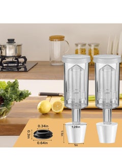 Necomi 4-Piece Air Locks With Silicone Stopper for Fermentation  - Image 3