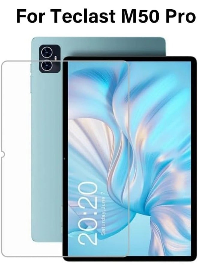 General 2-Pack Tablet Screen Protector Compatible with Teclast M50 Pro 10.1 Inch 2023 Tempered Glass Tablet Sceatch Proof HD Clear Bubble Free Protective Film  - Image 2