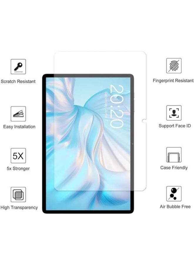 General 2-Pack Tablet Screen Protector Compatible with Teclast M50 Pro 10.1 Inch 2023 Tempered Glass Tablet Sceatch Proof HD Clear Bubble Free Protective Film  - Image 3