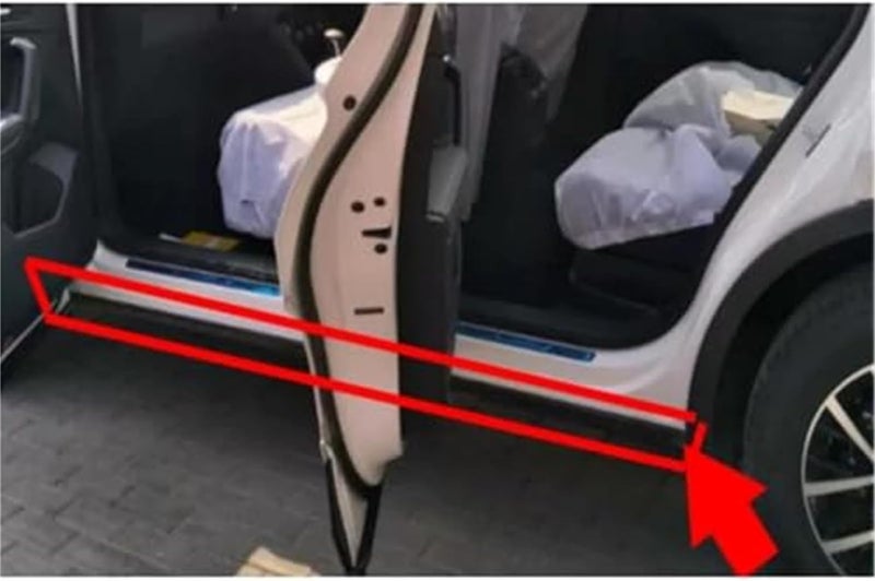 Vuzmode Car Door Weatherstrip Seal for VW Tiguan MK2 L - Image 2