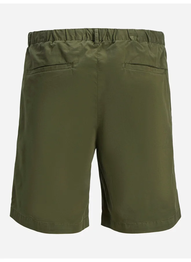 PRODUKT Produkt Solid Regular Fit Shorts with Drawstring
