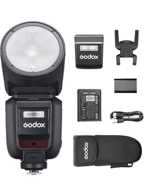 Godox V100N Camera Flash Speedlite, V100 N Touch Screen Flash, TTL HSS 1/8000s, Compatible with Nikon Z6III Z8 Z5 Z50II Z50 Zfc Z6II Z30 Z6 Z50II Z7II Z8 Z9 and D3500 D850 D7500 D5600 D5300 D750 D780