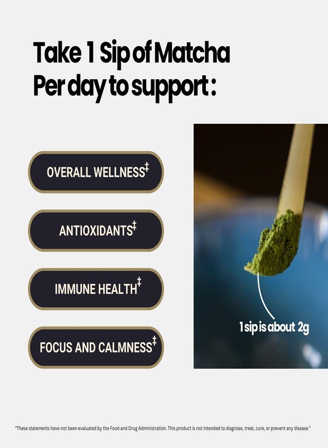 Matcharl Kyoto Uji Matcha Powder – Japanese First Harvest Green Tea, Stone-Ground, Ceremonial Grade (40g), Gold - Image 4