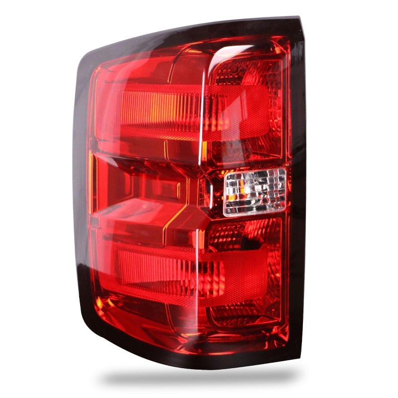 Lathsy Tail Light Compatible With 2014-2019 Chevy Silverado 1500 2500 HD GMC Sierra 3500 HD Left Driver Side Taillight Replace 23431875 Halogen - Image 1