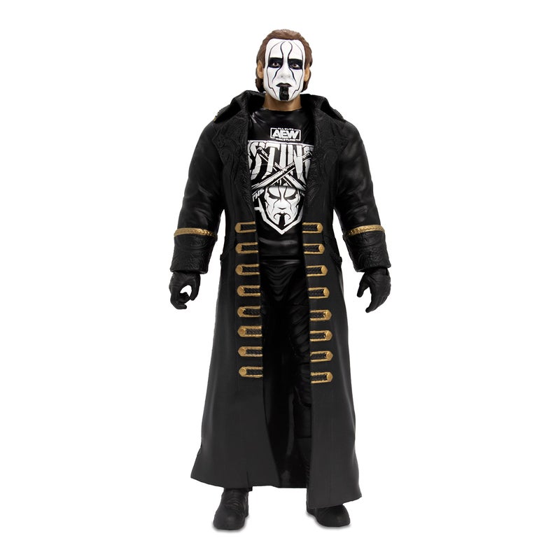 Aew All Elite Wrestling - 6-Inch Sting Figure with Accessories - AEW Unmatched Collection Series 2 - Luminaries - Image 4