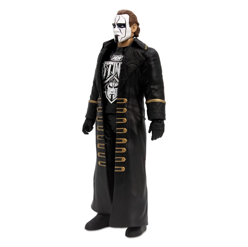 Aew All Elite Wrestling - 6-Inch Sting Figure with Accessories - AEW Unmatched Collection Series 2 - Luminaries - Image 5