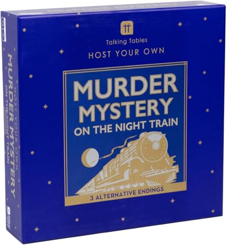 Talking Tables Reusable Murder Mystery on The Train Game Kit | Host Your Own Games Night | Orient Express 1930s Themed Dinner Party | 3 Alternative Endings | Fancy Dress Up | After Dinner - Image 1