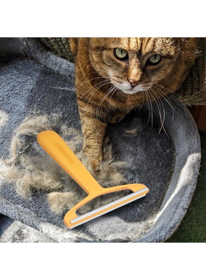 Fursprint Pro Pet Hair Remover - Multi-Fabric Edge, Carpet Scraper for Couch, Rugs, and More - Reusable Dog & Cat Hair Remover - Image 1