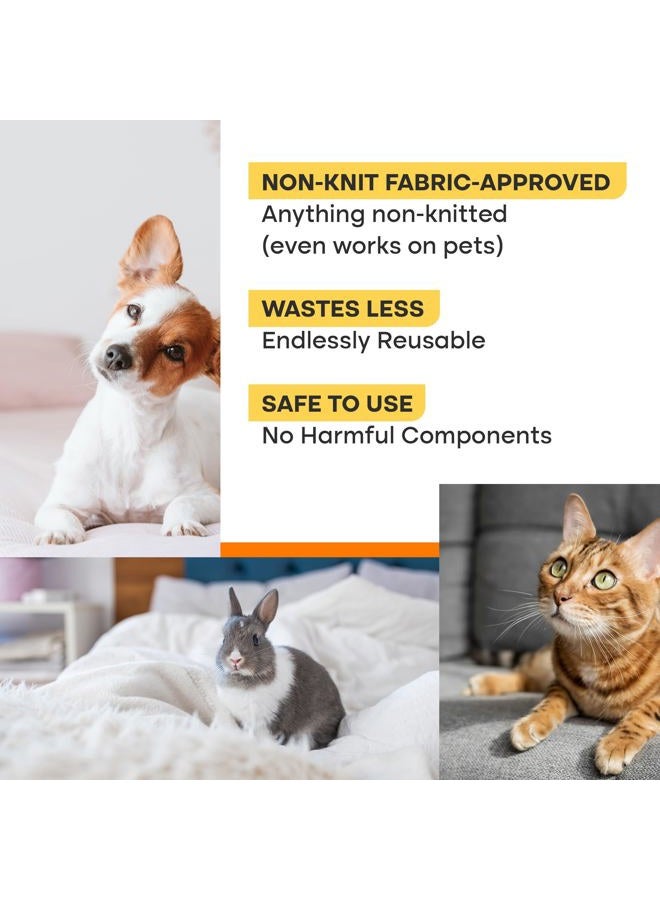 Fursprint Pro Pet Hair Remover - Multi-Fabric Edge, Carpet Scraper for Couch, Rugs, and More - Reusable Dog & Cat Hair Remover - Image 3