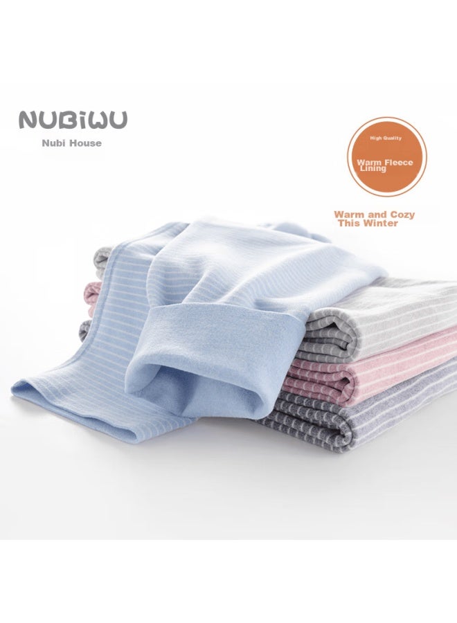 Nubiwu Children's Autumn Long Johns, 2-pack, Seamless Underwear Leggings For Boys And Girls, Fall/winter Thermal Pants - Image 3